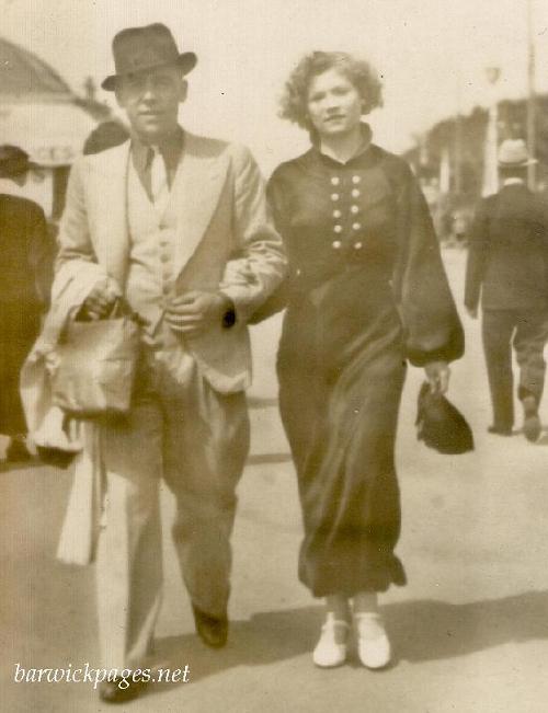 Jack George Johnson & Elsie Kathleen(Kitty) Barwick.